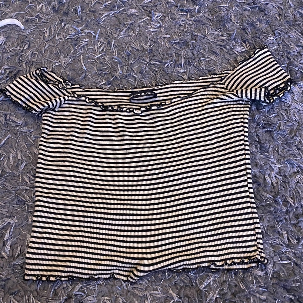 Brandy Melville Off The Shoulder Top
